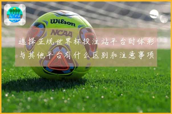 选择正规世界杯投注站平台时体彩与其他平台有什么区别和注意事项