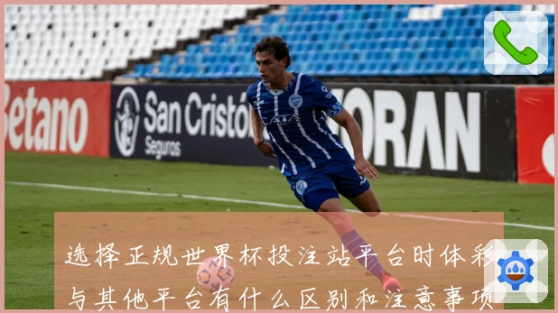 选择正规世界杯投注站平台时体彩与其他平台有什么区别和注意事项