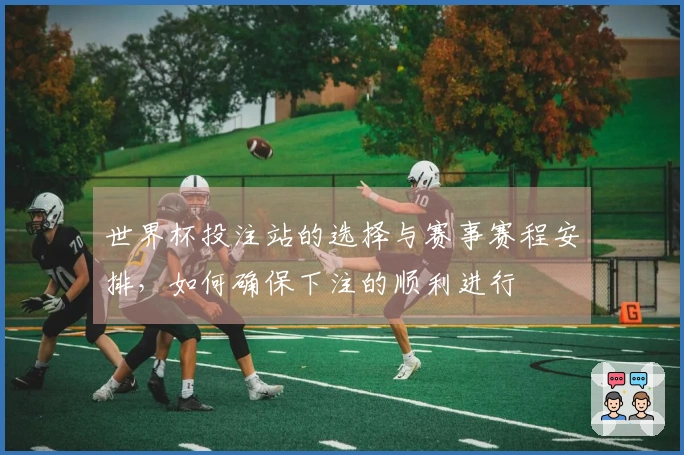 世界杯投注站的选择与赛事赛程安排，如何确保下注的顺利进行